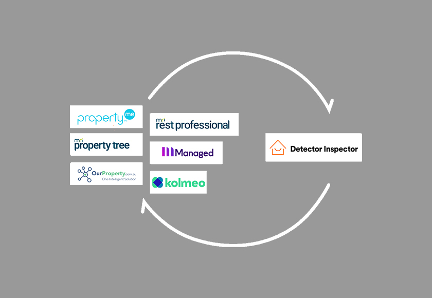 Detector Inspector integration with property management software