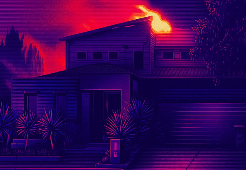 house fire